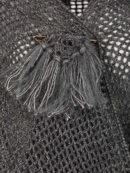 Scialle coperta "Peonia"