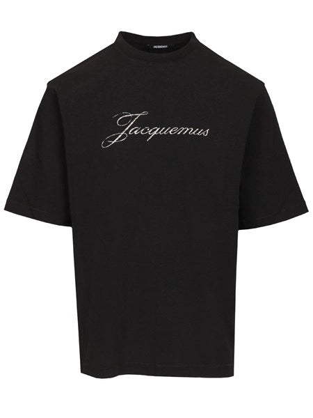 T-shirt con scritta