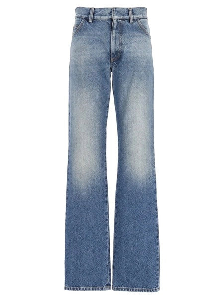 Jeans gamba larga