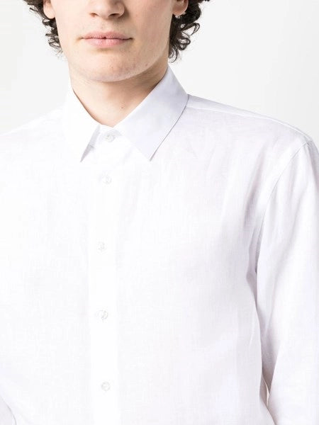 Camicia classica in lino