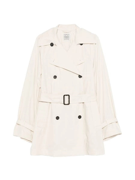 Trench in cotone lavato