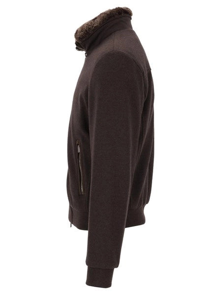 Bomber Bellati in misto cashmere