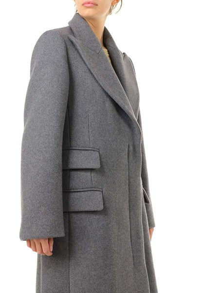 Cappotto lungo lana e cashmere