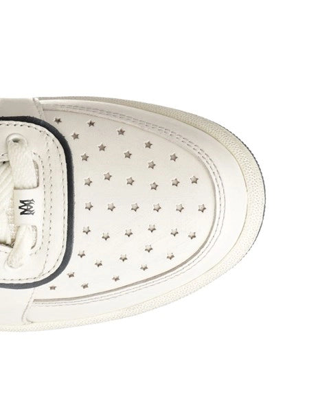 Sneakers Newport in pelle bianca