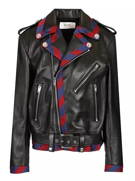 BIKER GALON CLUB LEATHER