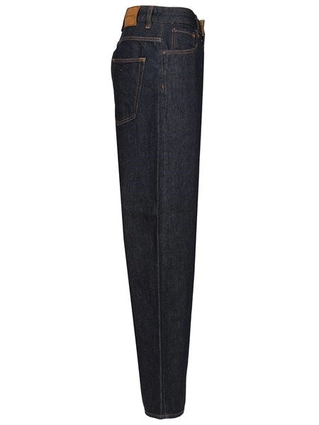 Jeans a gamba larga