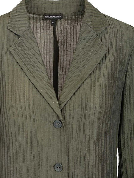 Blazer in taffetà