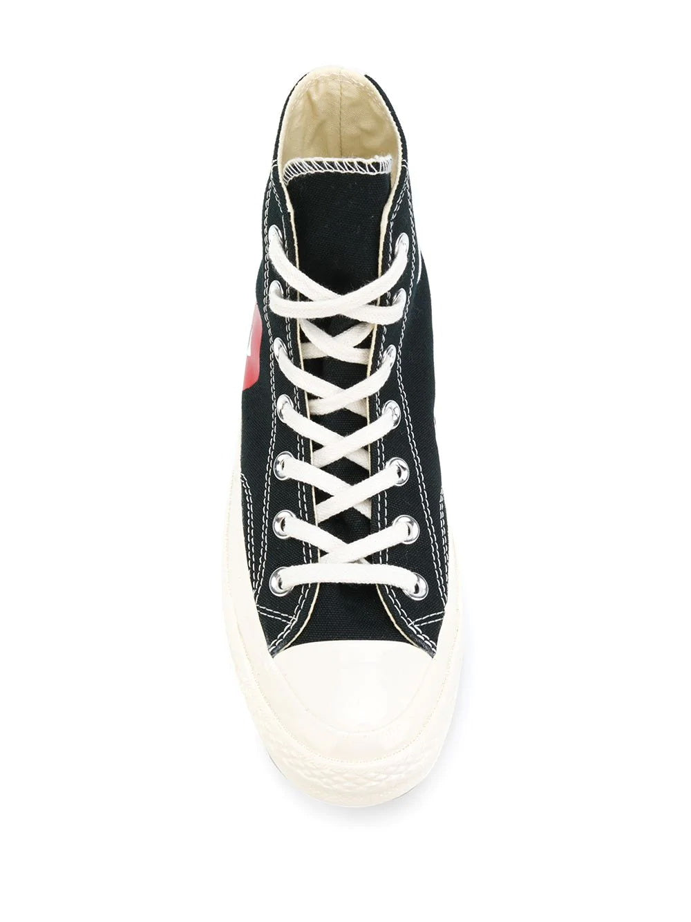 BLACK COTTON ALL STAR SNEAKERS