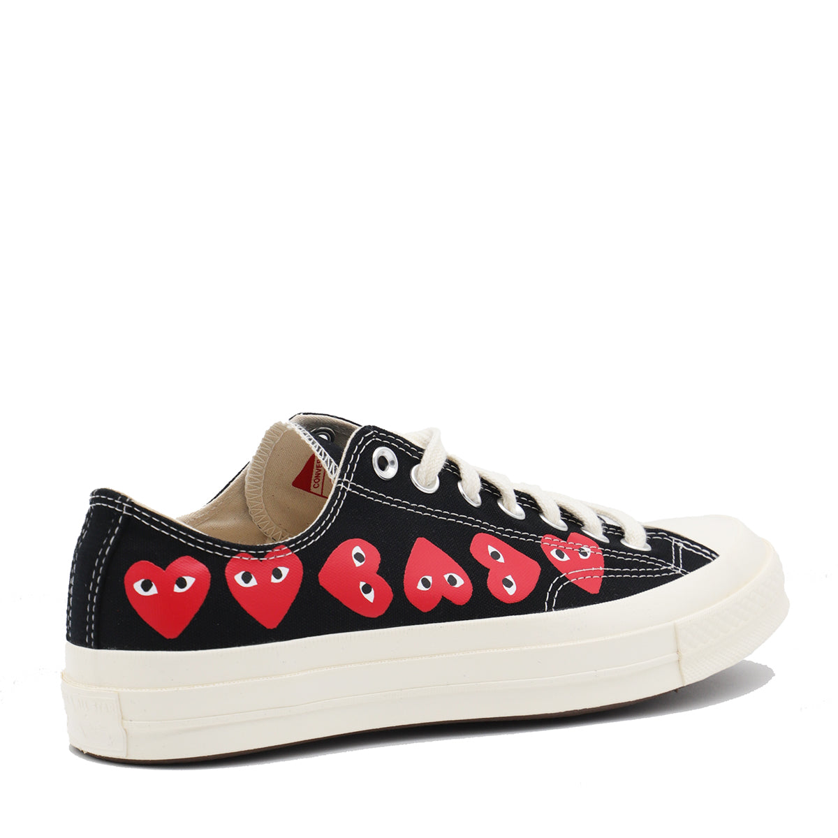 BLACK COTTON SNEAKERS