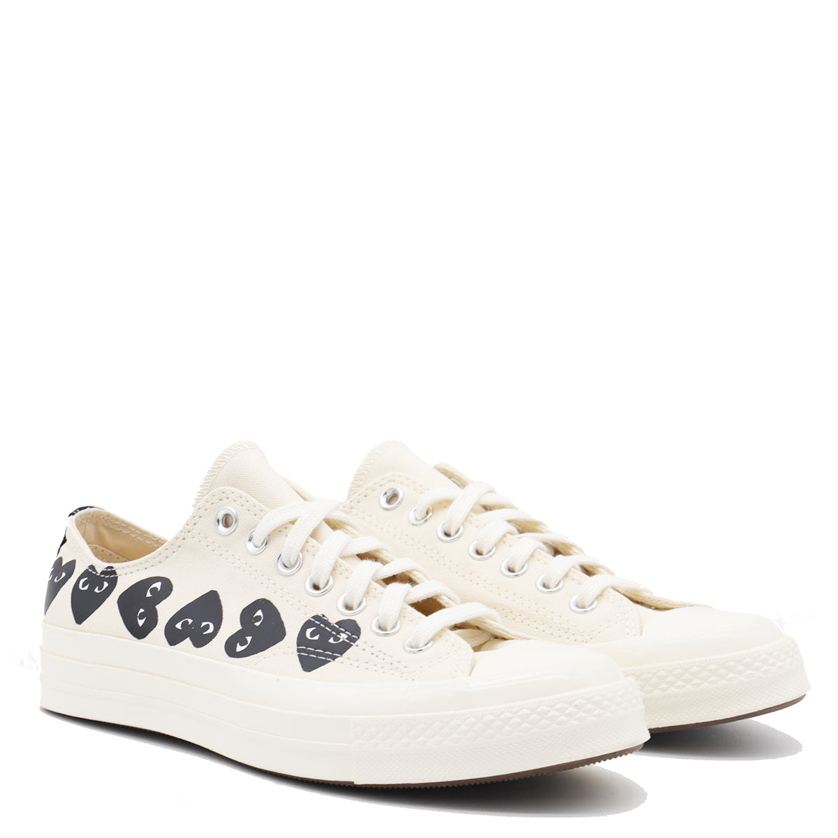 WHITE COTTON SNEAKERS