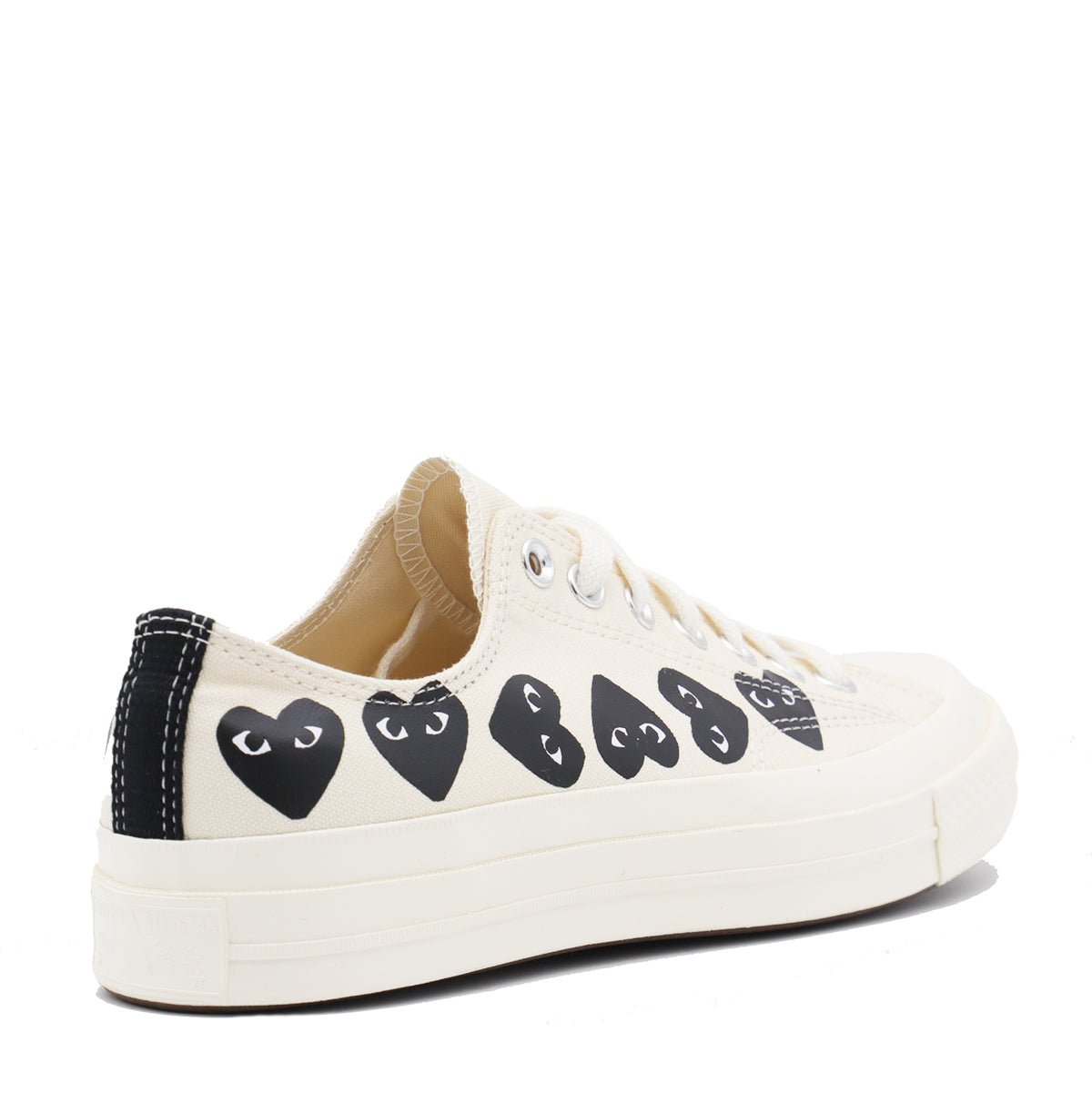 WHITE COTTON SNEAKERS
