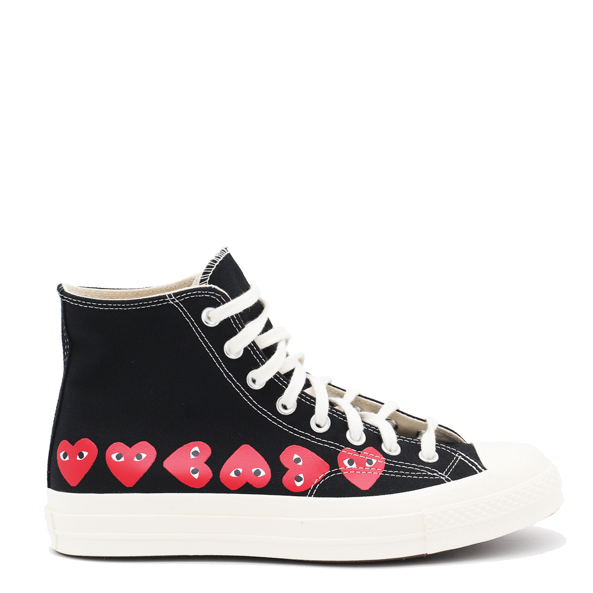 BLACK COTTON SNEAKERS