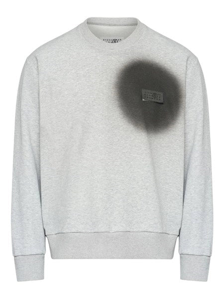 Felpa con stampa spray