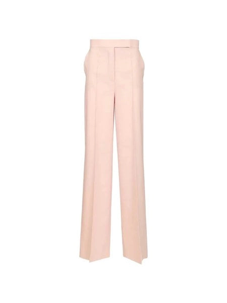 Pantalone in lana, mohair e seta "Girone"