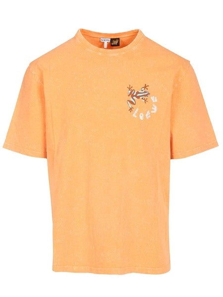 T-shirt in cotone vestibilità ampia
