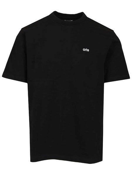 T-shirt con grafica sul retro