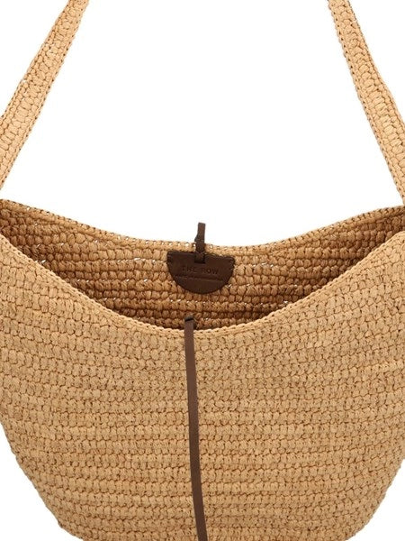 Borsa a Tracolla in Rafia Alma