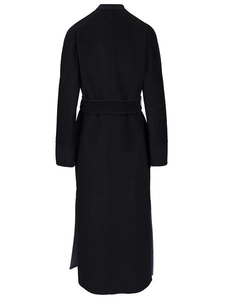 Cappotto reversibile a vestaglia