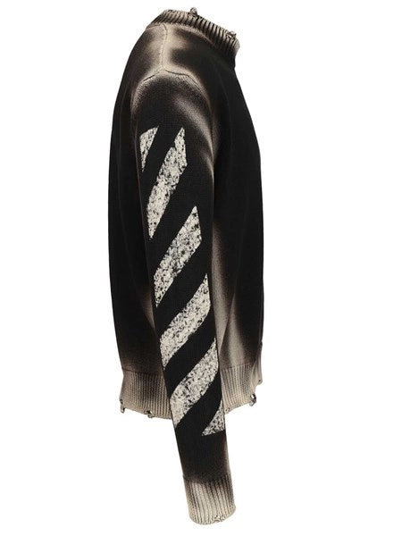 Maglione "Diag Arr Corrosion"