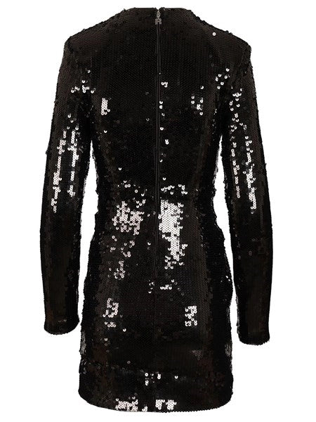 Mini dress in pailettes