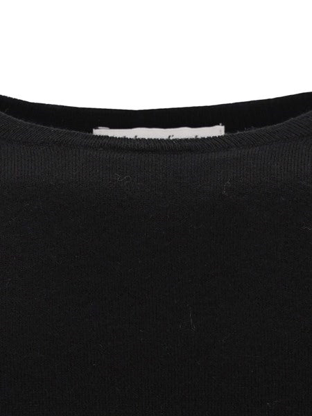 Maglia girocollo in cashmere e seta