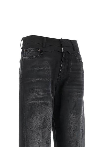 Jeans gamba dritta
