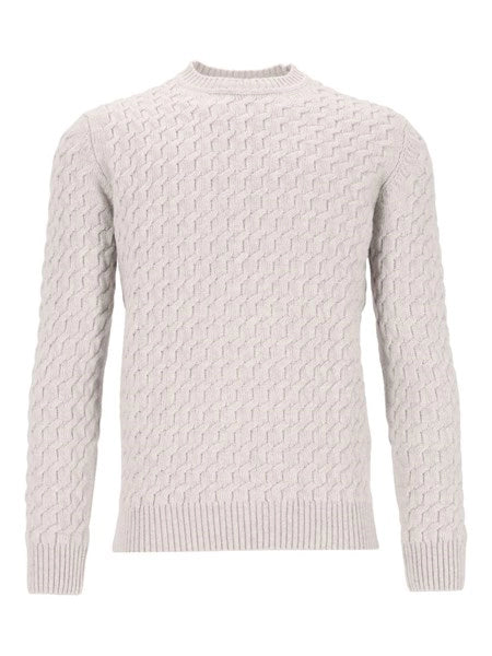 Maglione a trecce