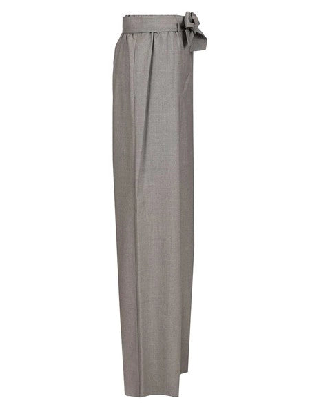 Pantaloni ampi in lana "Salpa"