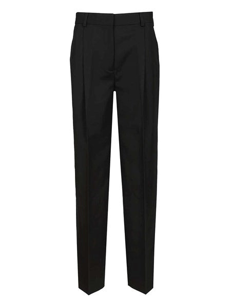 Pantaloni con pieghe