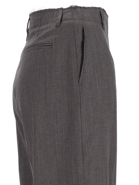 Pantaloni sartoriali a gamba larga