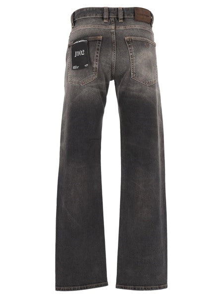 Jeans 5 tasche over fit in denim