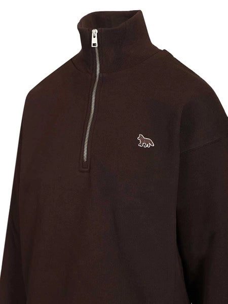 Felpa con mezza zip "Baby Fox"
