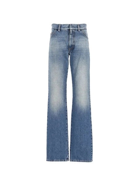 Jeans gamba larga
