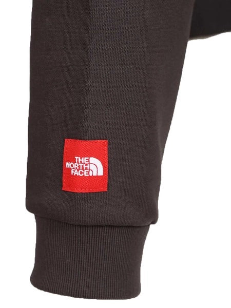 Felpa con cappuccio red box