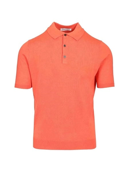 Polo in seta e cashmere