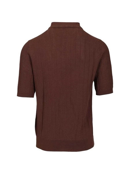 Polo in maglia di cotone