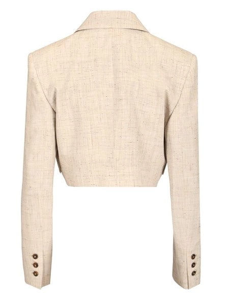 Blazer doppiopetto cropped
