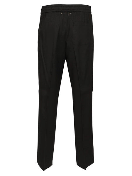 Pantalone jogging in lana