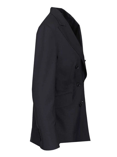 Blazer doppiopetto in lana
