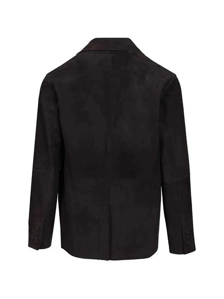 Blazer in suede