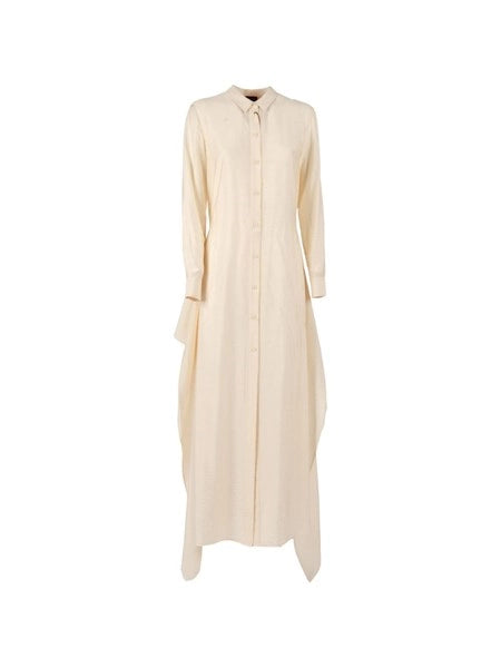 Abito fluido in rayon techno