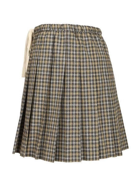 Minigonna in tartan