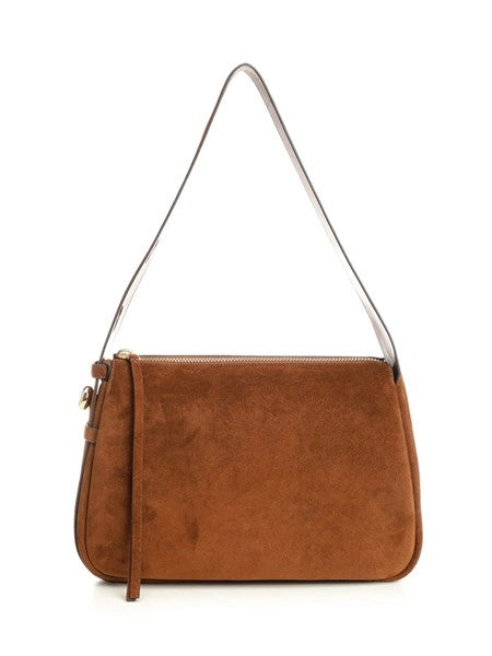 Romy Suede Shoulder Bag