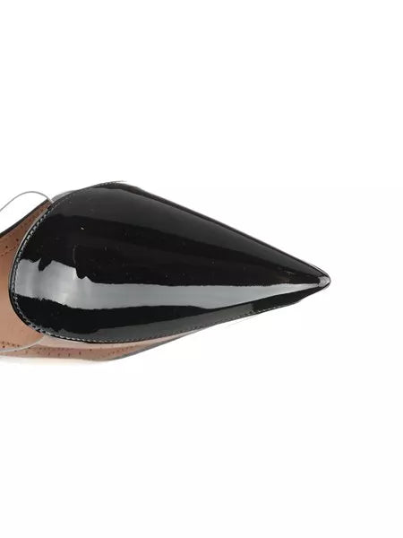 Mule in pelle e PVC