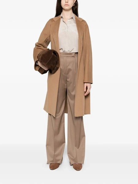 Pantalone in twill di lana