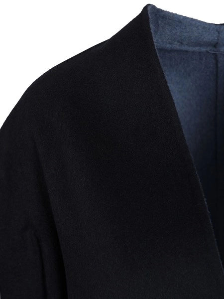 Cappotto reversibile a vestaglia