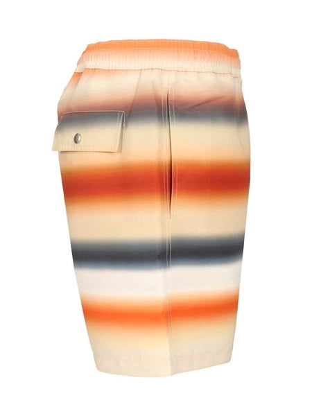 Short da bagno in tessuto tecnico
