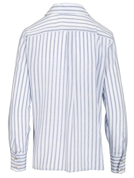 Camicia in seta stampata