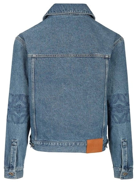 Giacca Anagram in denim