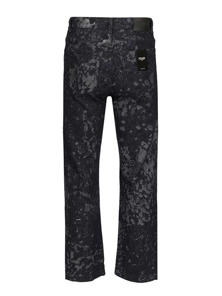 Jeans jacquard